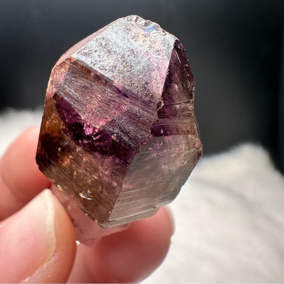 Super 7 Amethyst Smokey Scepter - Picture 10 of 13